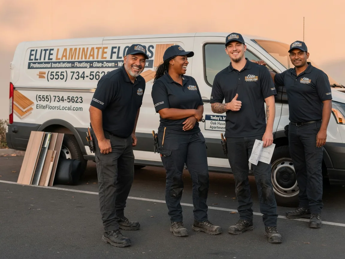 Laminate flooring installation company in Lehr, ND